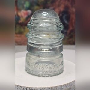 Vintage Hemingray 12 Glass Insulator - Chipped [ Read Details ]